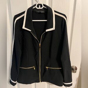 Boston proper zippered jacket